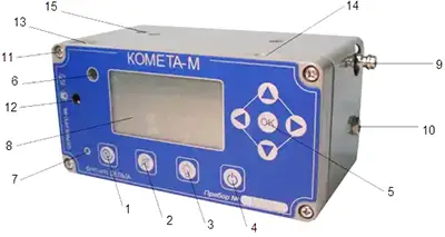 Схема газоанализатора Комета-М серии ИГС-98