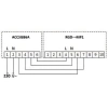 Схема подключения RGDМЕТМР1 Seitron (Сейтрон) к аккумулятору ACCSGB6A